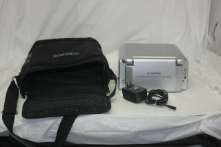 Audiovox Vbp2000 Portable Vhs Player W/ Carrying Case And Car/wall Power Cords