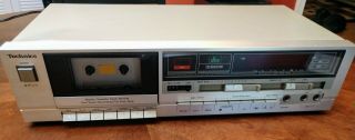 Technics Rs - B18 Silver Stereo Tape Cassette Deck Player Dolby,  Dbx Serviced