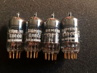 Siemens E88cc Gold Pin,  Vacuum Tube Nos/ 6922,  Ecc88