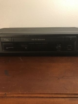 Sony SLV - N900 VHS VCR Video Cassette Recorder Hi Fi Stereo 4 Head No Remote 3