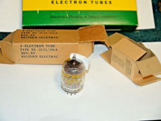 Early Western Electric Jw 2c51 Vacuum Tube 396a 5670 Bogey,
