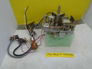 For Akai X - 1800sd Reel To Reel Head Assembly Complete