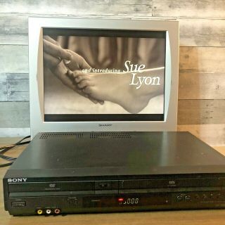 Sony Slv - D380p Dvd Player & Video Cassette Recorder Vhs No Remote