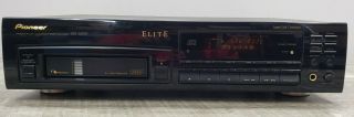 Pioneer Elite PD - M59 6 - Disc Cartridge Style CD Player/Changer SEE VIDEO 3