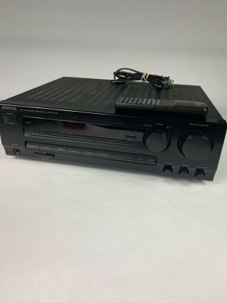 Kenwood Am/fm Stereo Receiver Kr - A5070 Tuner And Amplifier,  W/ Remote