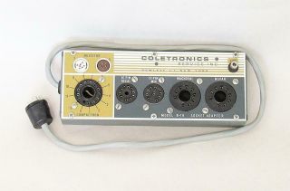 Coletronics/eico Tube Tester Adapter For Eico,  Heath,  Knight And Others.  - Nos -