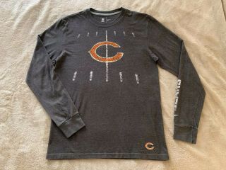 Nike Chicago Bears Long Sleeve Shirt - Gray - Medium