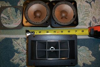 Pioneer Speaker Cs - 88a Tweeters 1) Horn Pt - 406f - 1,  2) Cone Tweeters 77 - 701f