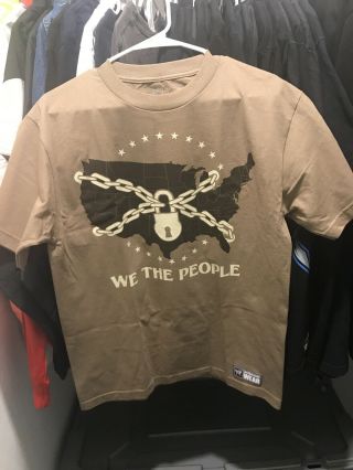 Wwe Jack Swagger " We The People " Authentic T - Shirt