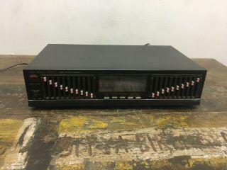 Vintage Fisher Eq - 890 Stereo Graphic Equalizer