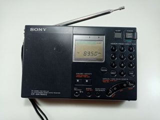 Sony Icf - Sw7600g Fm/sw/mw/lw Pll Synthesized World Band
