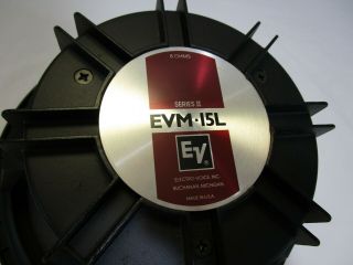 Electro Voice EVM - 15L Series II 15 inch 8 ohm Speaker 1 - EV - - - - - - - - - - - - Cool 2