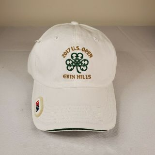 2017 Us Open Erin Hills Golf Usga Member White Adjustable Baseball Cap Hat