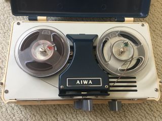Vintage Aiwa Tp - 30 Transistor Tape Recorder