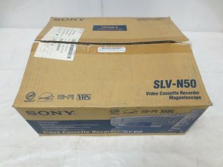 Sony Vcr Slv - N50 Hi - Fi Stereo Vcr Vhs Player