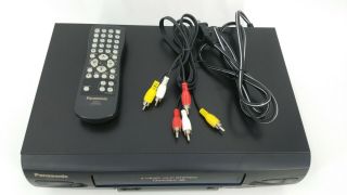 Panasonic Omnivision PV - V4522 VHS VCR Player/ Recorder with Remote 2