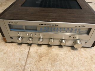 Marantz Model 1515 Stereo Receiver Sounds Good Possible Meter Issues