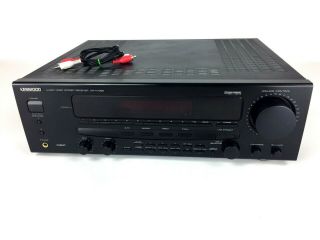 Kenwood Kr - V7050 Av Stereo Receiver Pro Logic Sound 100w Per Channel