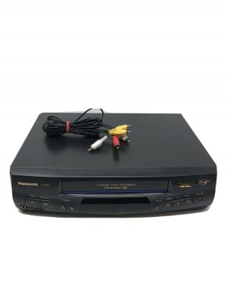 Panasonic Pv - 8451 Vcr 4 - Head Hi - Fi Stereo Vhs Player