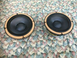 Vintage Bozak B - 209 6 - 1/2 " Mid - Range Speakers 8 Ohms Usa Made