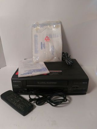 Orion Vr0120 Vcr Digital Video Cassette Recorder /no Box / Remote And Manuel