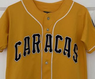 Leones Del Caracas Baseball Jersey - Size 14 (Medium) - Gently 2