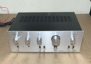Vintage Pioneer Sa6500 Ii Stereo Amplifier For Parts/repair