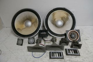 Kenwood Trio Kl - 888z 15 " Woofers,  Horns Mid,  And More
