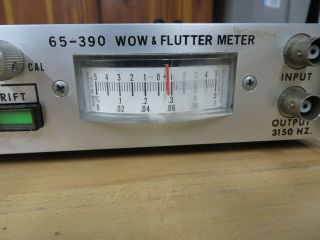 Fidelipac 65 - 390 Wow & Flutter Meter 2
