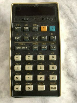 Hp - 25 Vintage Led Hewlett - Packard Scientific Calculator
