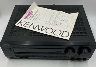 Kenwood Am/fm Stereo Receiver Kr - A5070 Tuner And Amplifier,  System,  Black