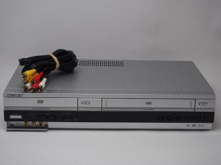 Sony Slv - D360p Dvd/vhs Vcr Player/recorder No Remote Great