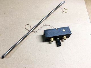 Well Tempered Lab Turntable Tonearm W/wires & Rca Ground Connection Box Parts