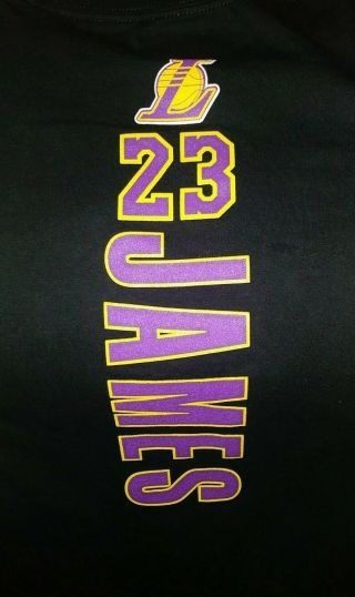 Fanatics Nba La Los Angeles Lakers Lebron James 23 Jersey Shirt Size Xl Mens