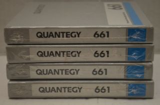 (4) Quantegy Professional Recording Audio Tape (661) 5” Reel To Reel ¼” X 1800’