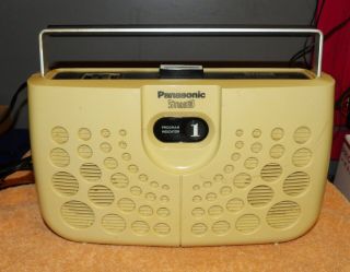Panasonic Rs - 833s Portable Stereo 8 - Track Player Swiss Cheese