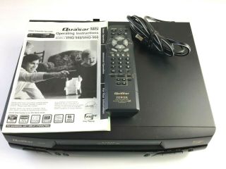 Quasar Vhq - 940 4 - Head Vcr Vhs Player Recorder W/ Remote