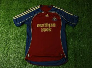 Newcastle United 2006/2007 Football Shirt Jersey Away Adidas Size M