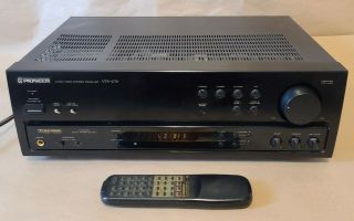 Pioneer Vsx - 406 5.  1 Ch Am/fm Av Stereo Surround Sound Receiver W/ Remote Bundle