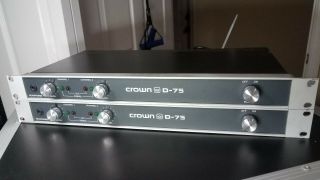 Crown D75 2 - Channel Professional Power Amplifier