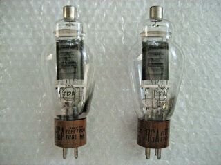 Matched Pair Nos Rca 812a Brown Base Power Triodes - 4 Matching - 1968 Batch
