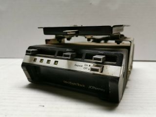 Vintage Mini - 8 Track Jc Penney Under Dash Auto 8 Track Tape Player (a2)