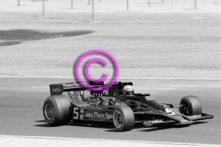 Racing 35mm Negative F1 Mario Andretti - Lotus 78 1977 France Formula 1