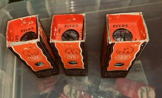 Three (3) Fivre 6f6gt Vacuum Tubes - Nos/tested