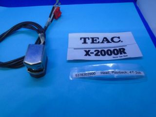 For Teac X - 2000r Or X - 2000rbl Forward Play Head 4t - 2ch P/n 5378302900