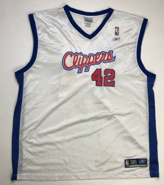 Vintage Reebok Los Angeles Clippers Elton Brand 42 Jersey Men’s 3xl Nba
