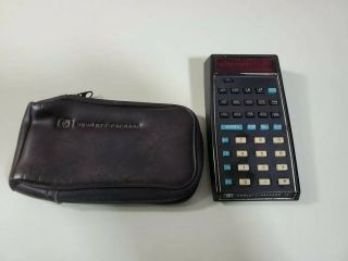 Vtg Hp Hewlett Packard 35 Scientific Calculator Computer No Battery