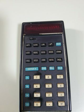 VTG HP Hewlett Packard 35 Scientific Calculator Computer No Battery 2