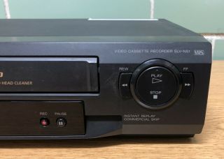 Sony SLV - N51 Black Hi - Fi Stereo VCR w/ 19 Micron Head & 3