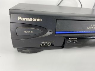 Panasonic PV - V4022 Omnivision 4 Head VCR VHS Player Recorder No Remote 2